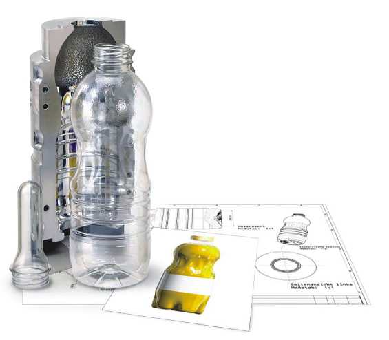 قالب نفخ زجاجة PET